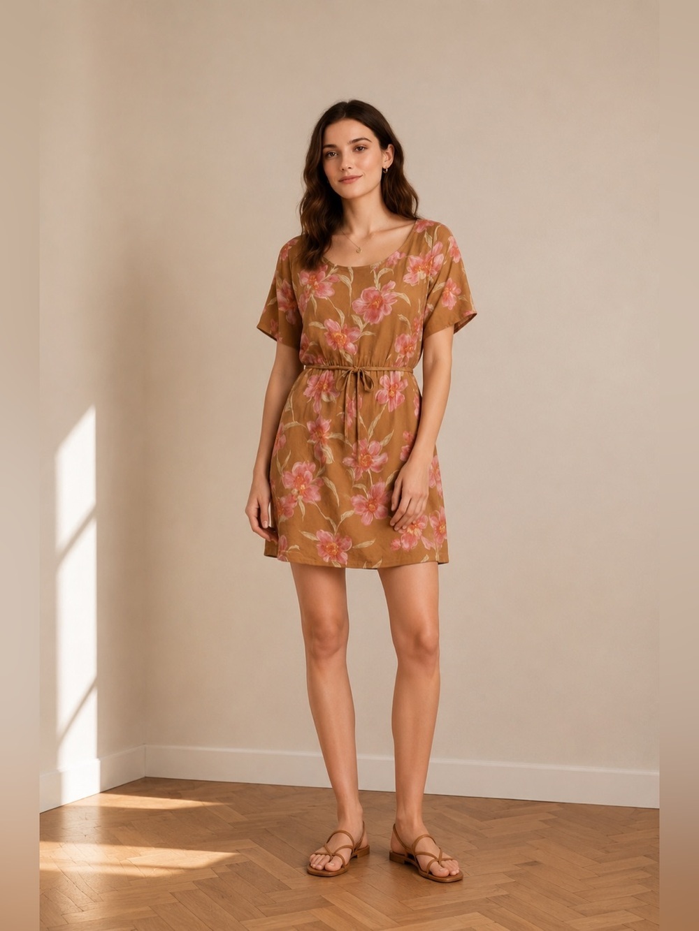 🌺 Roxy Floral Dress XS Good Condition Beach Boh